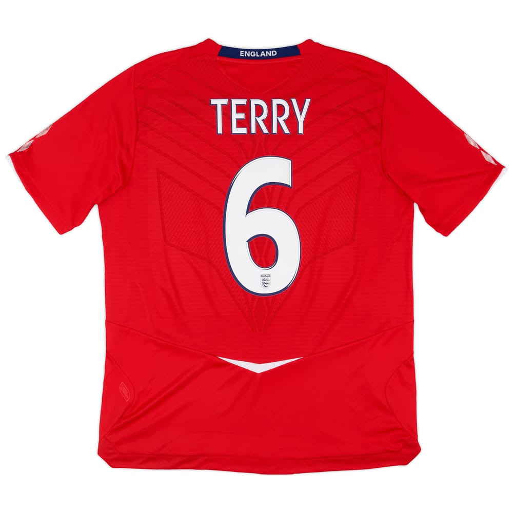 2008-10 England Away Shirt Terry #6 - 9/10 - (XL)