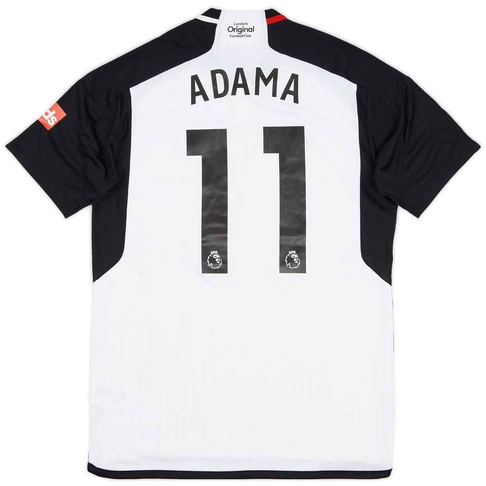 2023-24 Fulham Match Worn Home Shirt Adama #11