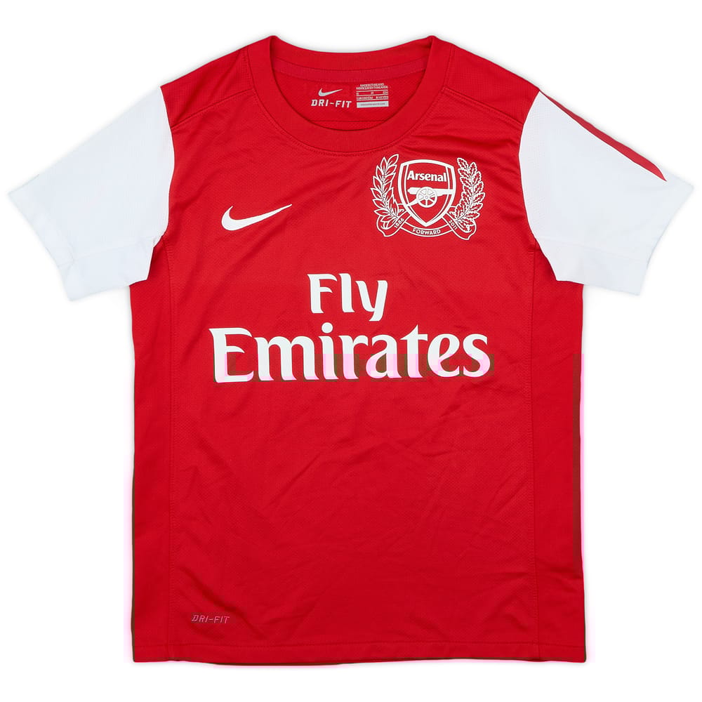 2011-12 Arsenal Home Shirt - 9/10 - (S.Boys)