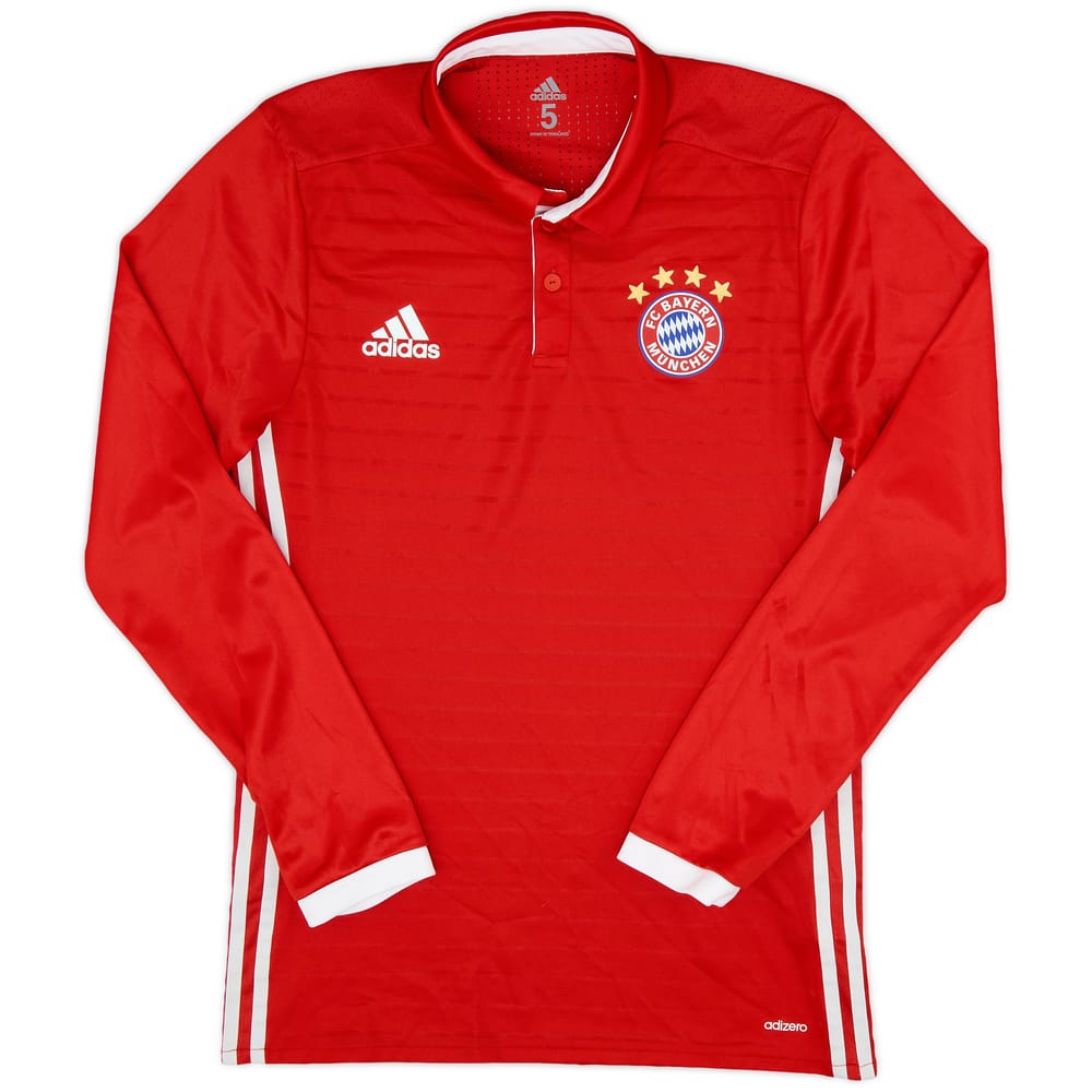 2016-17 Bayern Munich Player Issue Home Shirt - 8/10 - (S/M)