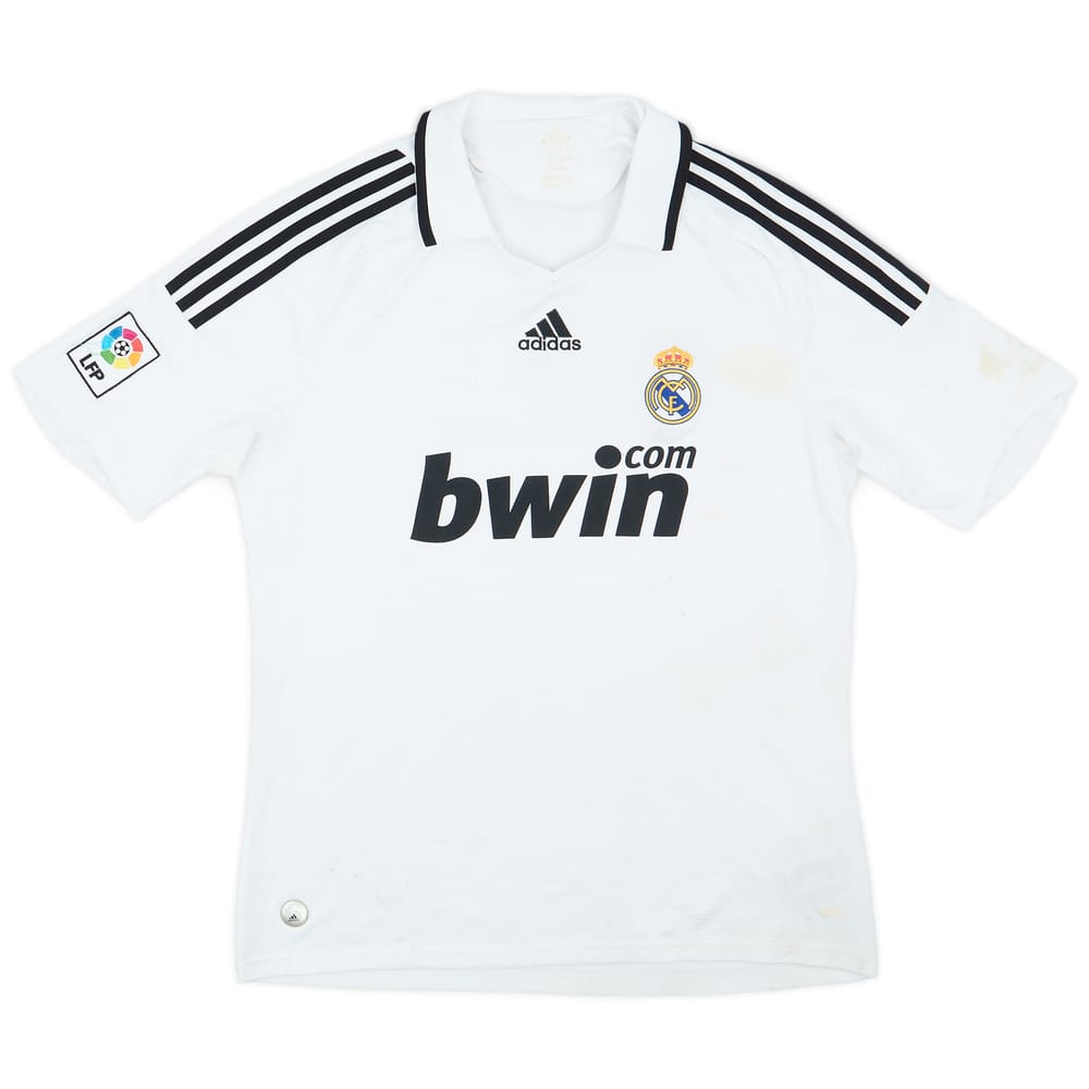 2008-09 Real Madrid Home Shirt - 5/10 - (L)