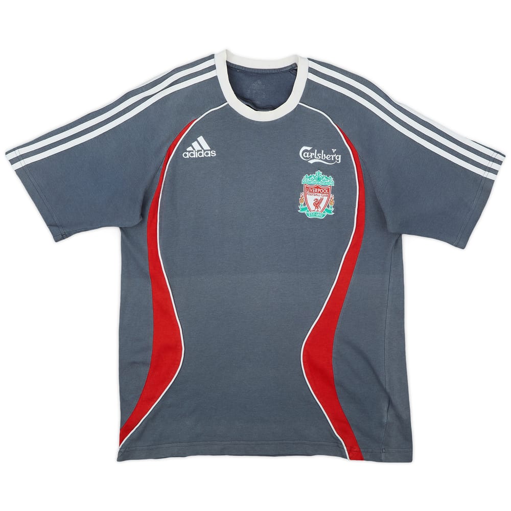 2006-07 Liverpool adidas Leisure Tee - 8/10 - (S)