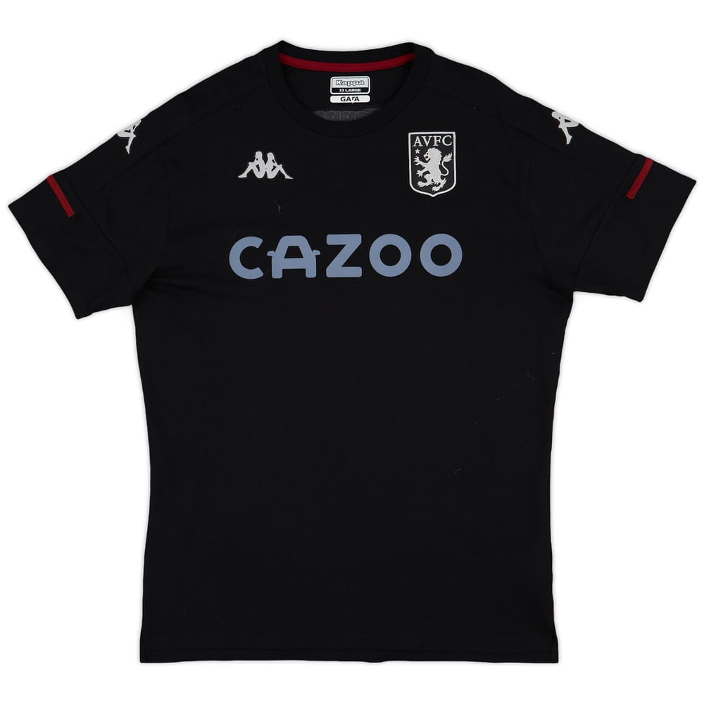 2020-21 Aston Villa Kappa Cotton Tee - 8/10 - (XXL)