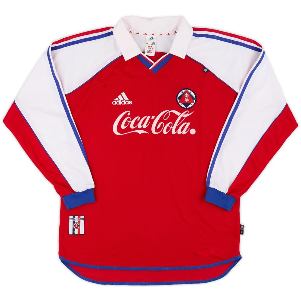 1998-99 South China Home L/S Shirt - 9/10 - (L)