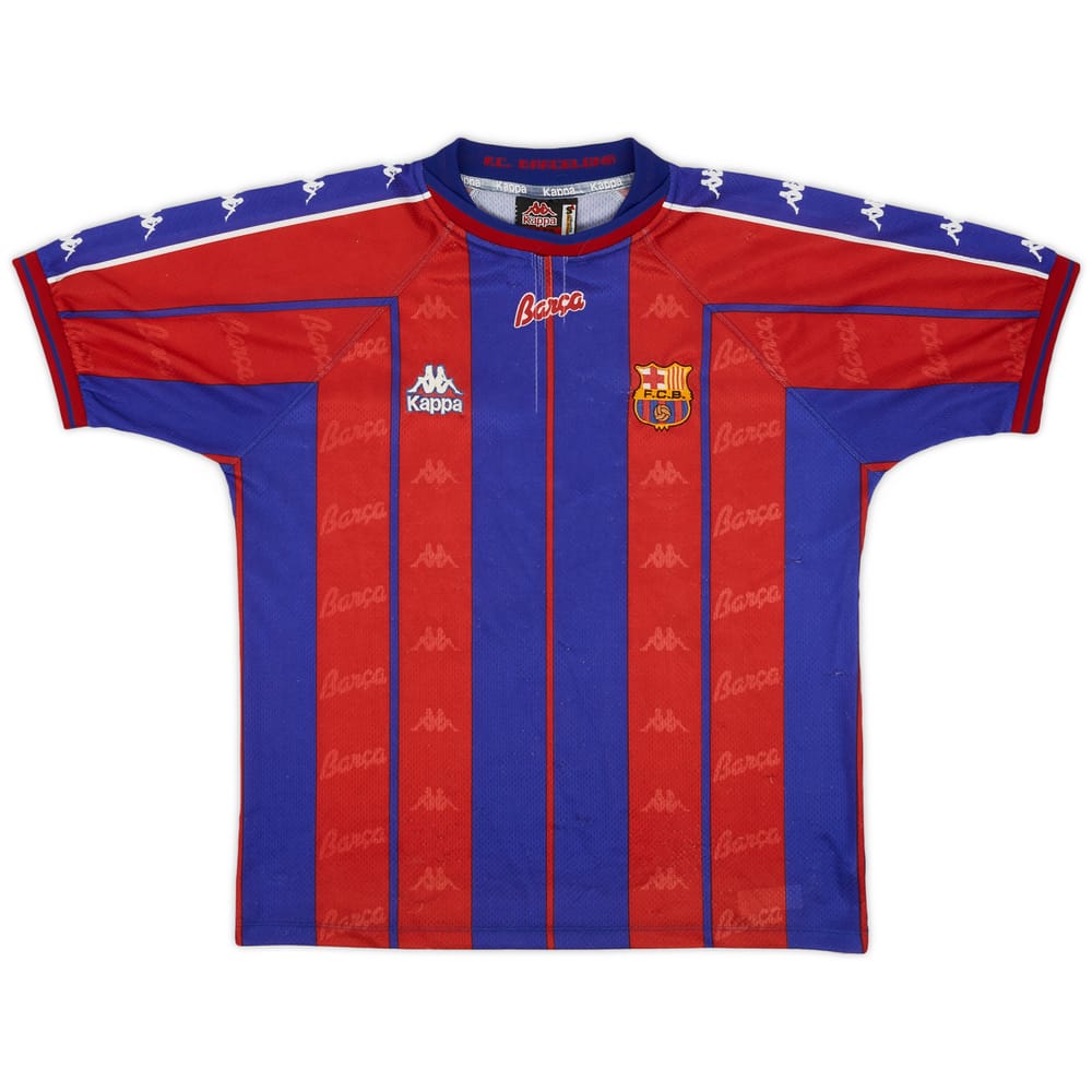 1997-98 Barcelona Home Shirt - 6/10 - (S)