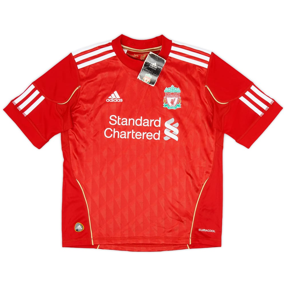 2010-12 Liverpool Home Shirt (S.Boys)