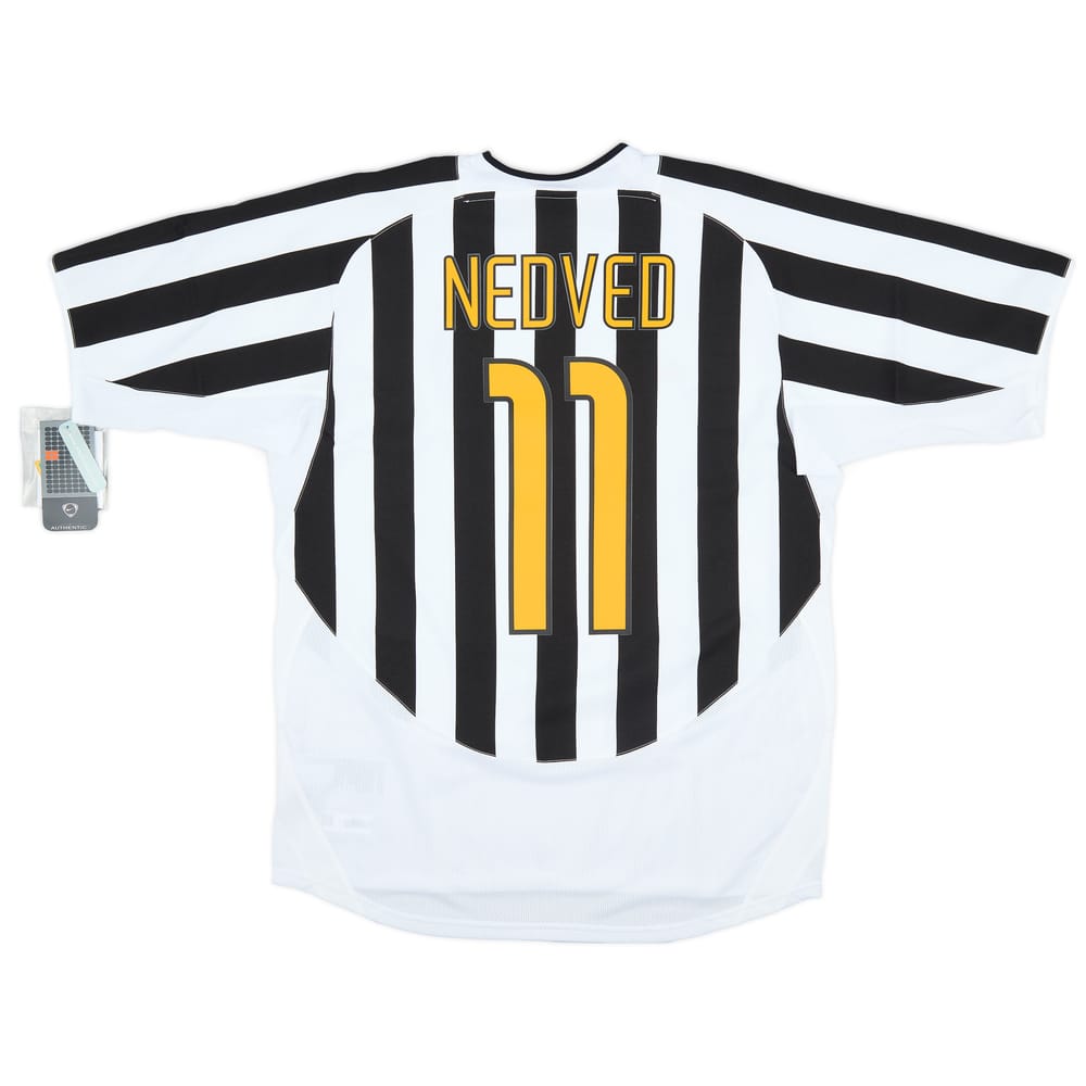 2003-04 Juventus Home Shirt Nedved #11 (L)