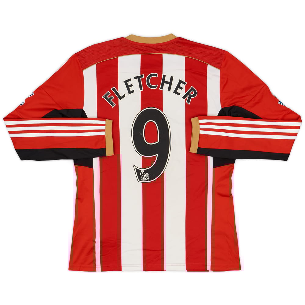 2014-15 Sunderland Home L/S Shirt Fletcher #9 - 5/10 - (S)