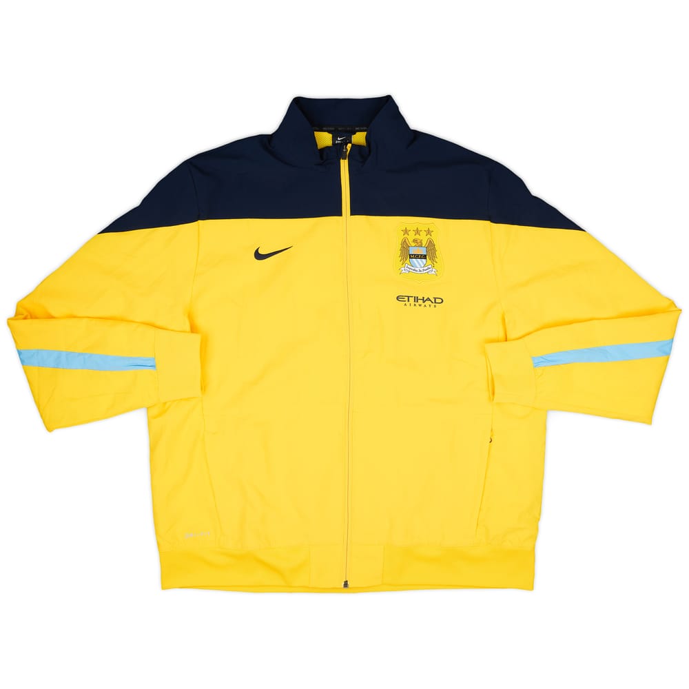 2014-15 Manchester City Nike Track Jacket - 8/10 - (XL)