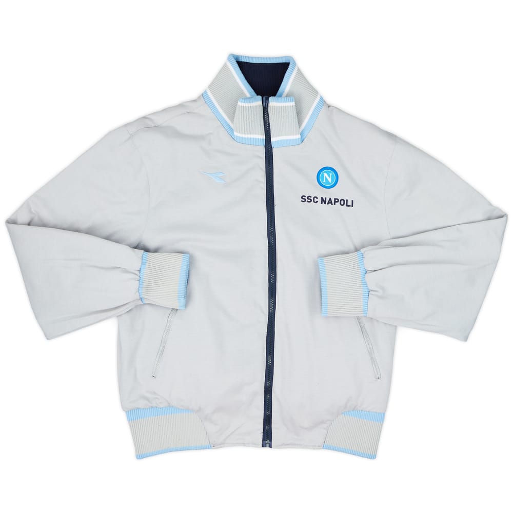 2008-09 Napoli Diadora Reversible Track Jacket - 6/10 - (S)