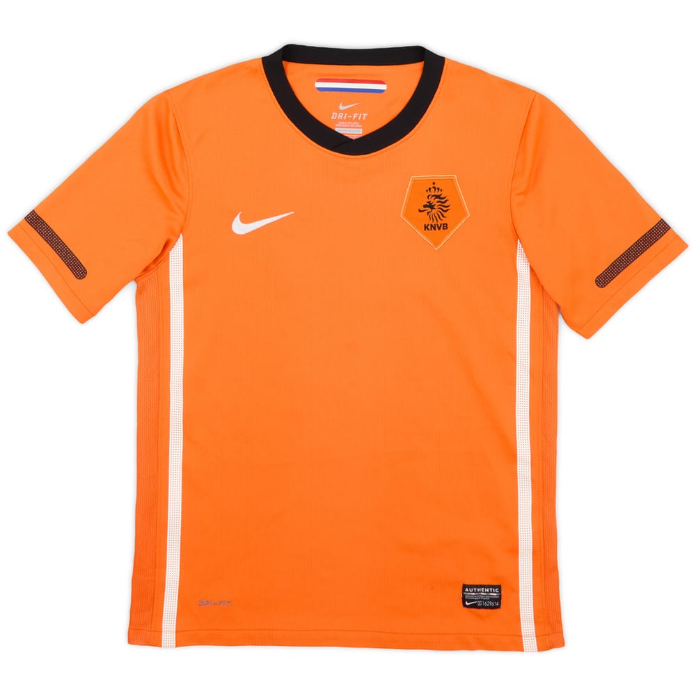2010-11 Netherlands Home Shirt - 8/10 - (10-12 Years)