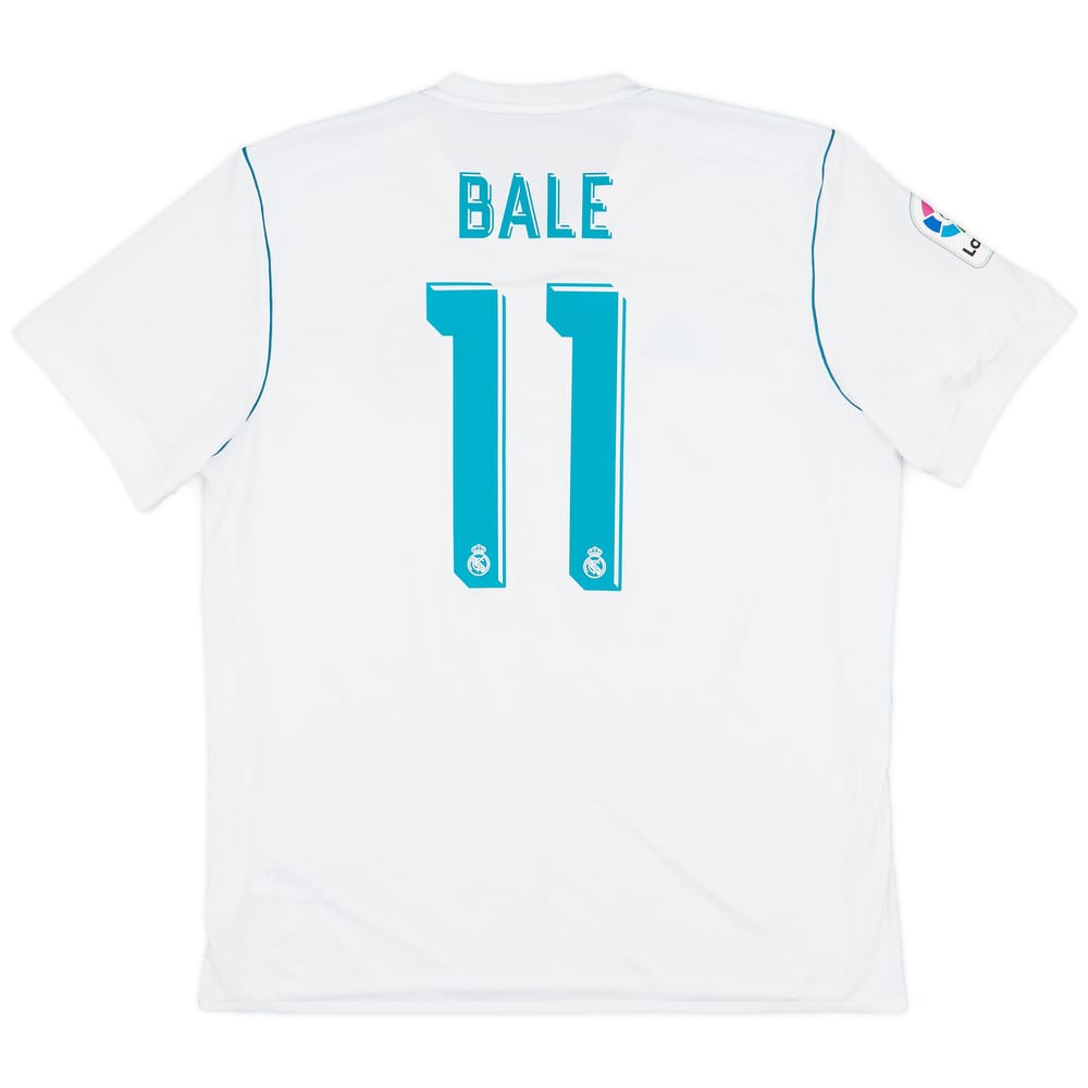2017-18 Real Madrid Home Shirt Bale #11 - 7/10 - (XL)