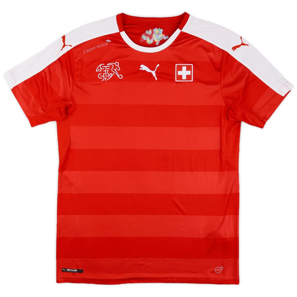 2016-17 Switzerland Home Shirt - 6/10 - (M)