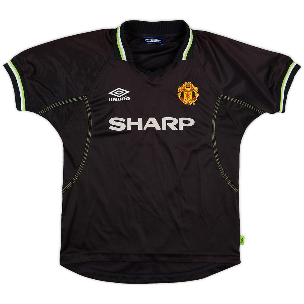1998-99 Manchester United Third Shirt - 7/10 - (L.Boys)