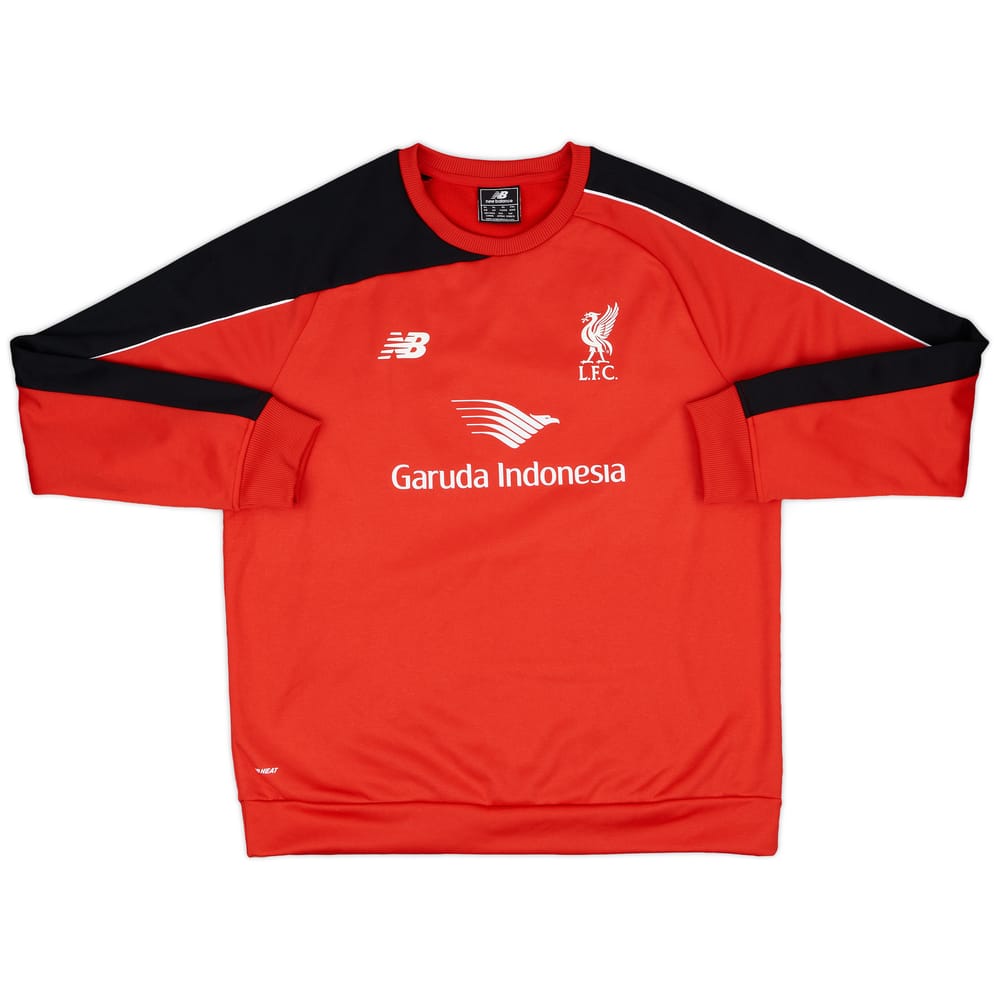 2015-16 Liverpool New Balance Sweat Top - 9/10 - (XL)