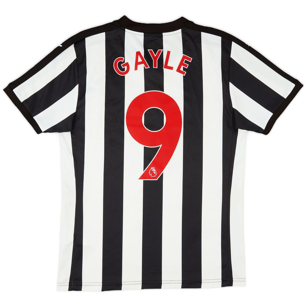 2017-18 Newcastle Home Shirt Gayle #9 - 5/10 - (S)