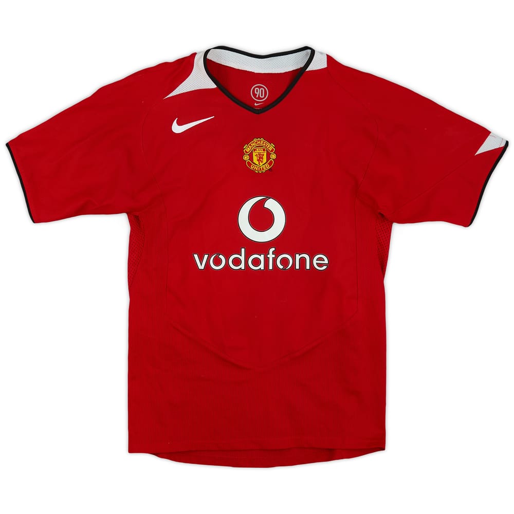 2004-06 Manchester United Home Shirt - 7/10 - (L.Boys)