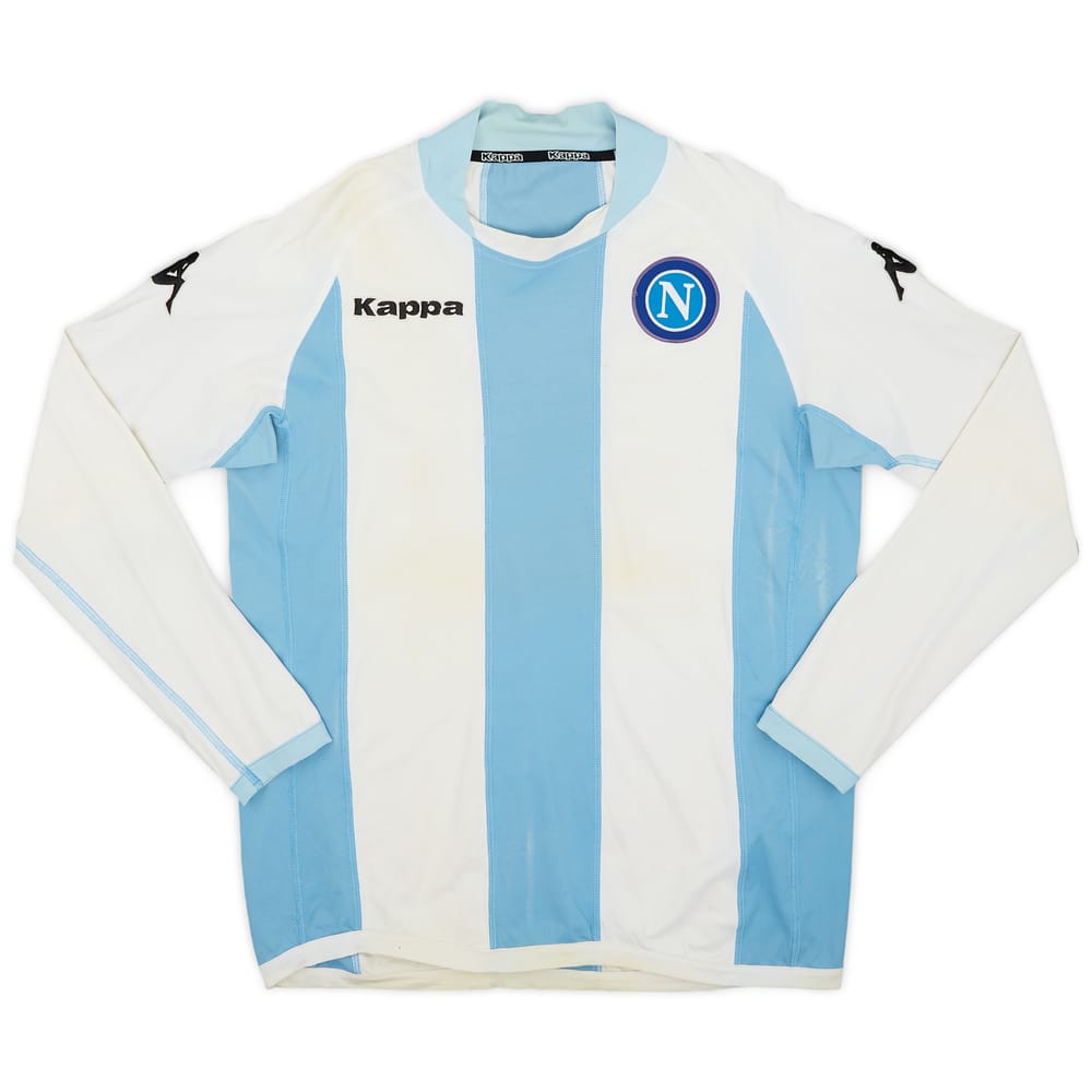 2005-06 Napoli Third L/S Shirt - 4/10 - (XL)