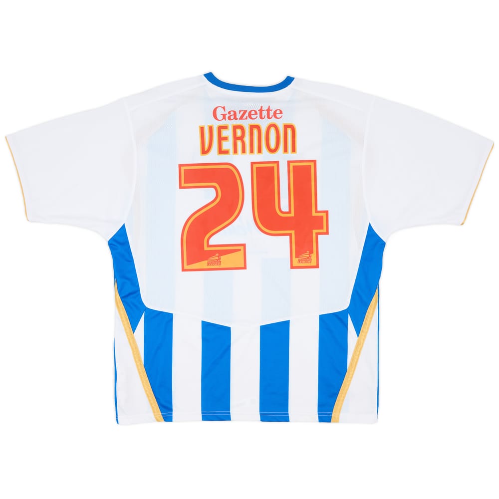2008-09 Colchester United Home Shirt Vernon #24 - 9/10 - (L)