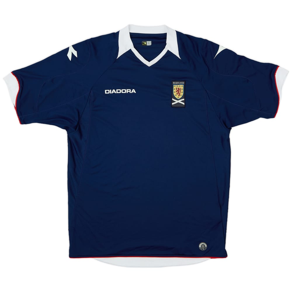 2008-09 Scotland Home Shirt - 7/10 - (L)