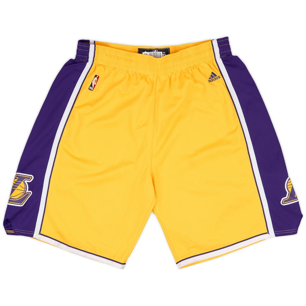 2010-14 LA Lakers adidas Swingman Home Shorts - 6/10 - (XL)