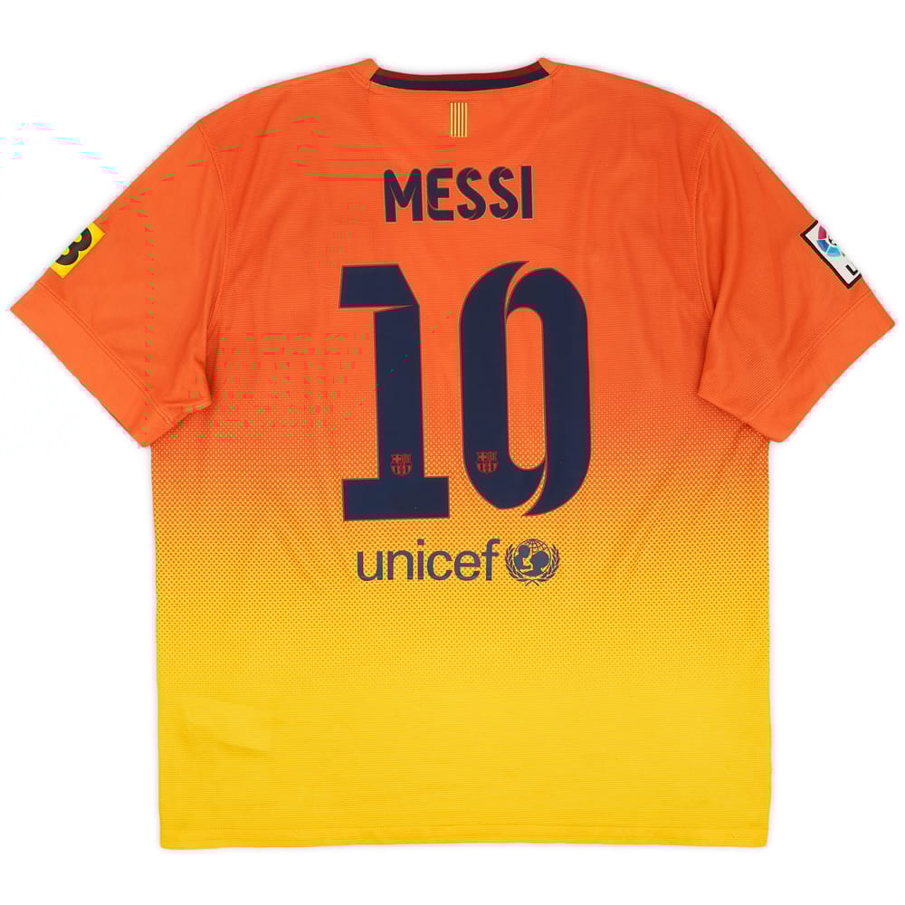 2012-13 Barcelona Away Shirt Messi #10 - 8/10 - (XL)