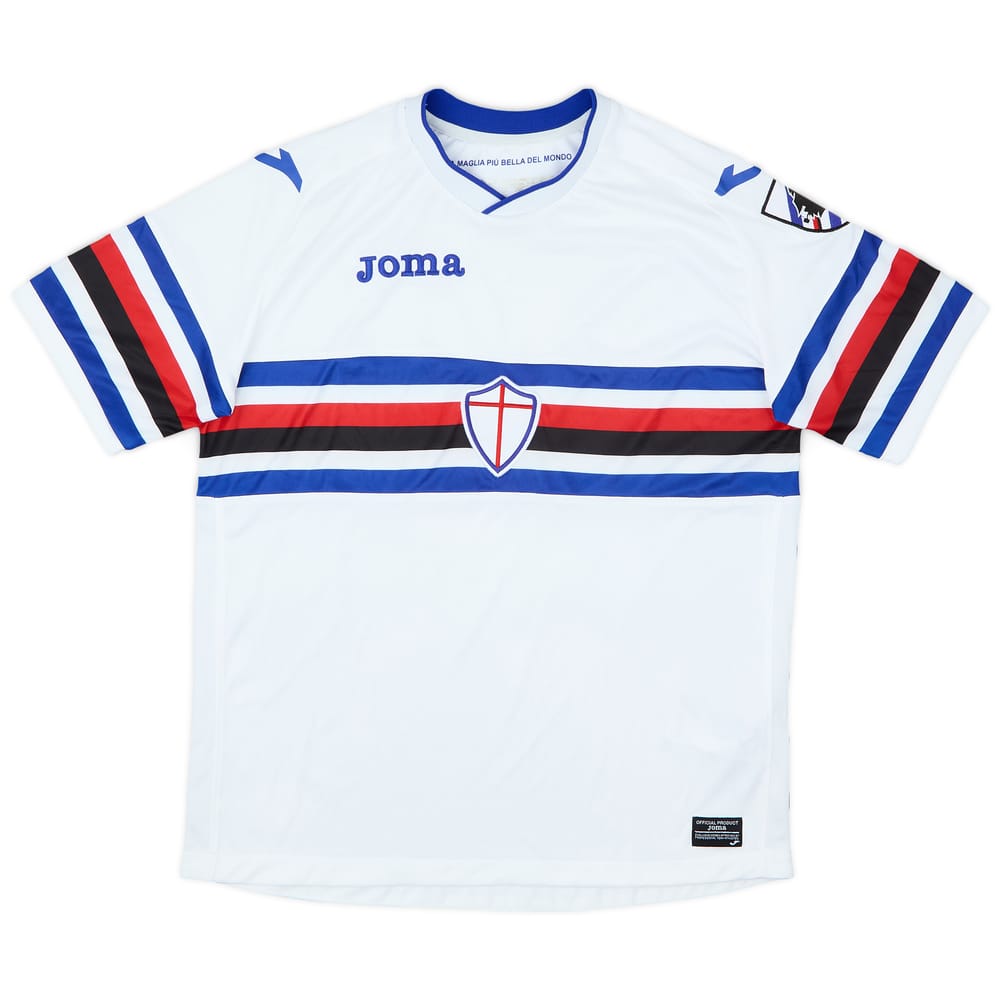 2017-18 Sampdoria Away Shirt - 8/10 - (XL.Boys)