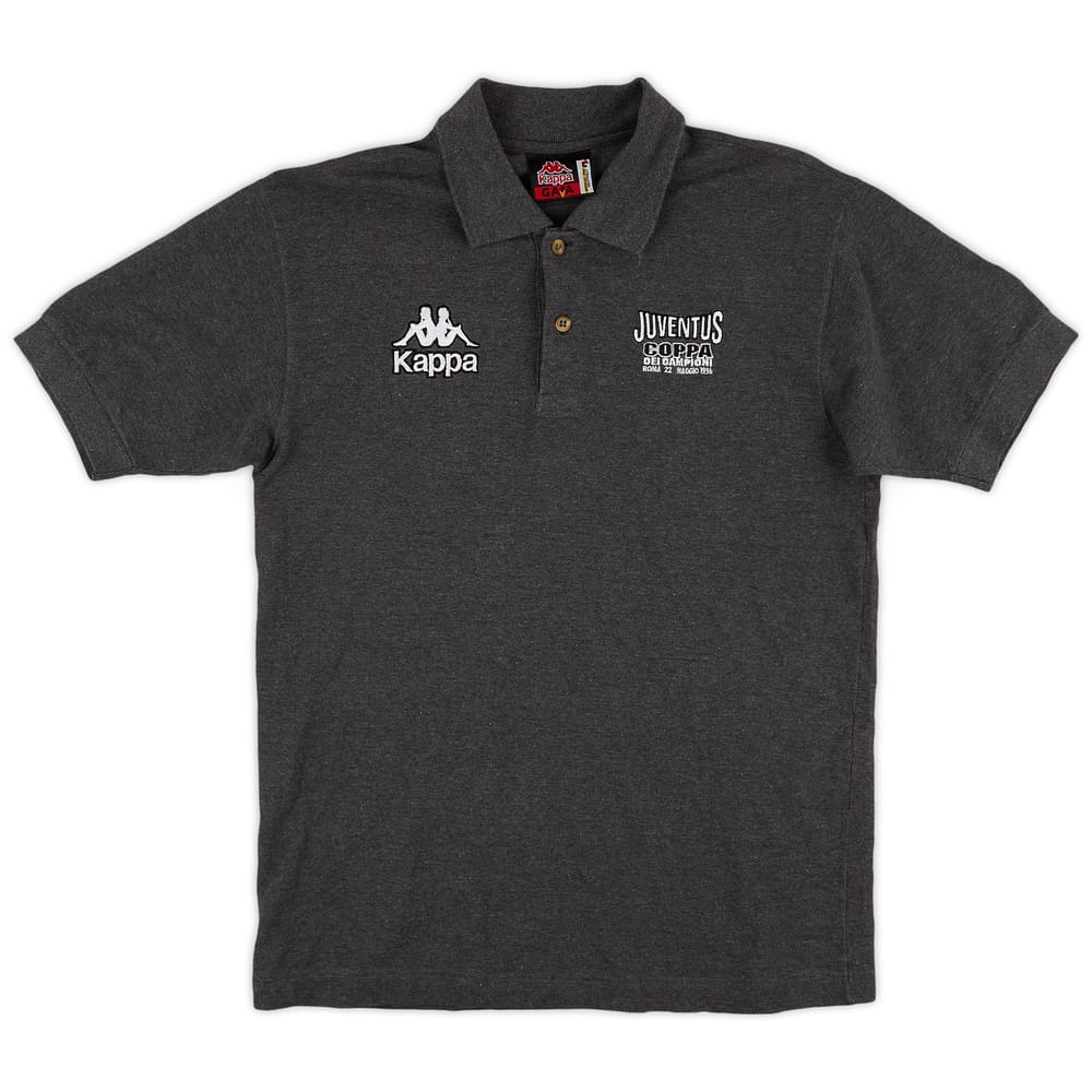 1996 Juventus Kappa 'Coppa Del Campioni 1996' Polo Shirt - 8/10 - (L)