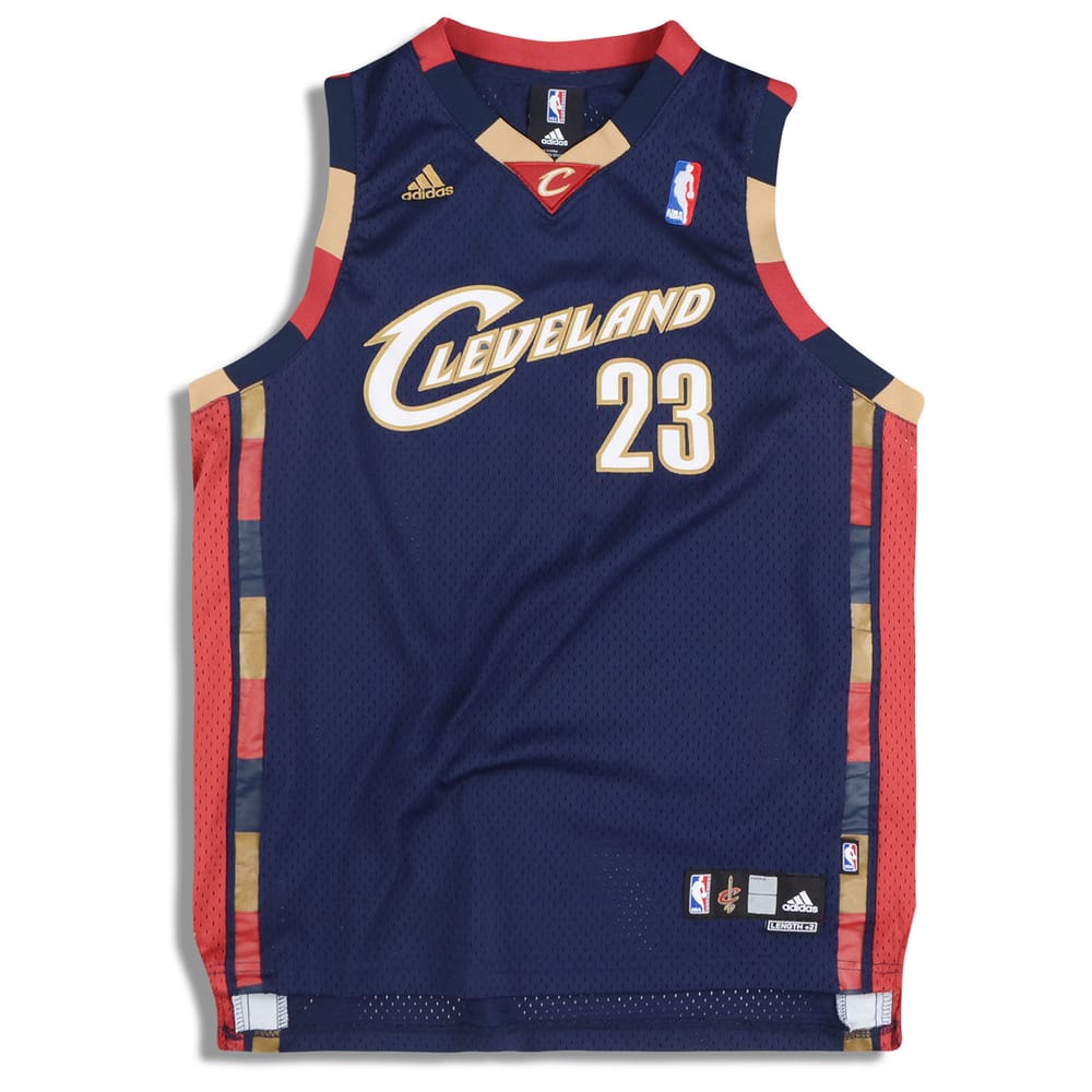 2006-10 Cleveland Cavaliers James #23 adidas Swingman Jersey (Alternate) M