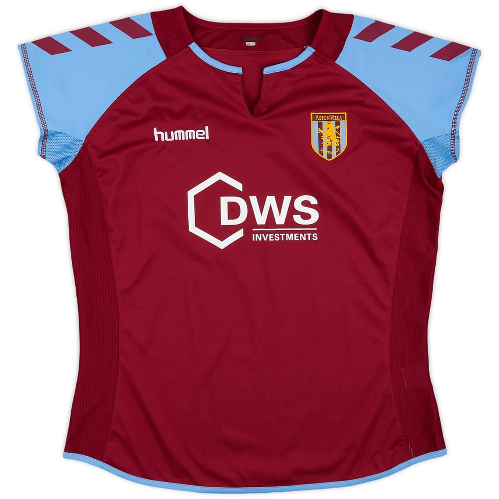 2005-06 Aston Villa Home Shirt - 8/10 - (Women's L)