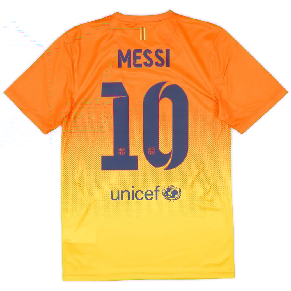 2012-13 Barcelona Basic Away Shirt Messi #10 (S)