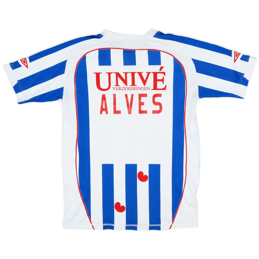 2007-08 Heerenveen Home Shirt Alves - 7/10 - (L.Boys)