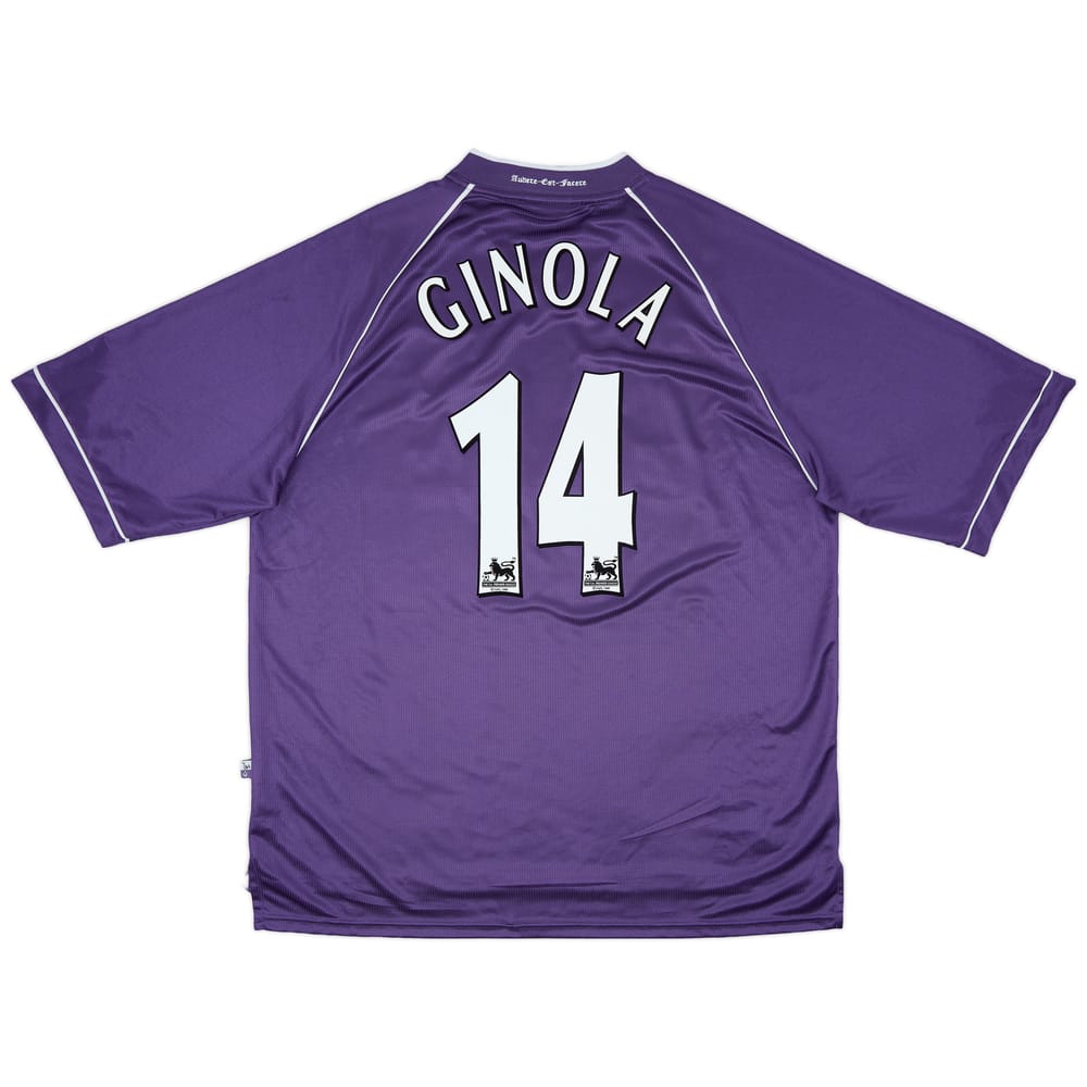 1998-99 Tottenham Away Shirt Ginola #14 - 9/10 - (XXL)