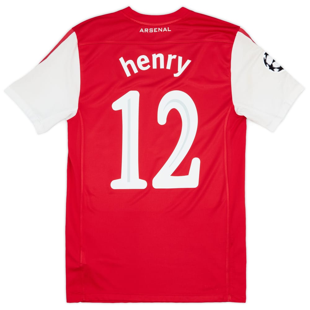 2011-12 Arsenal Home Shirt Henry #12