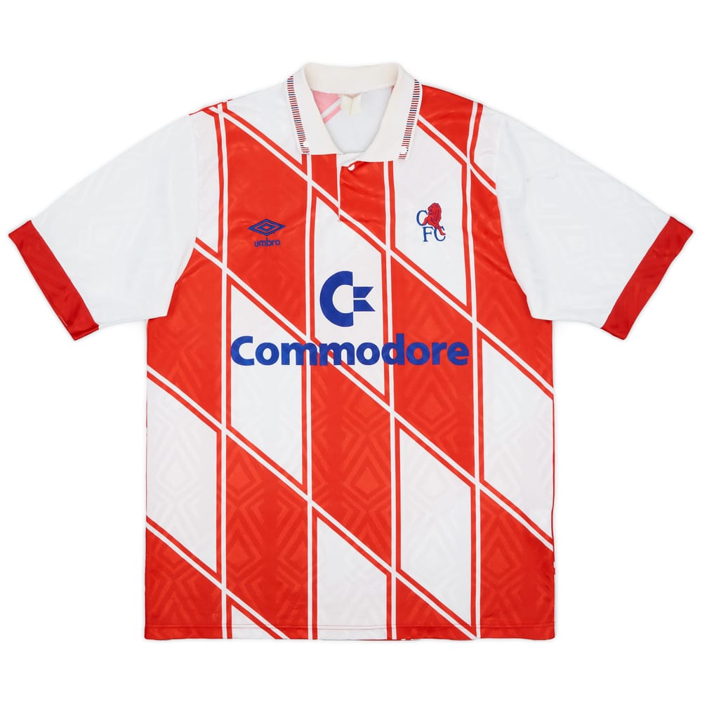 1990-92 Chelsea Away Shirt - 7/10 - (L)