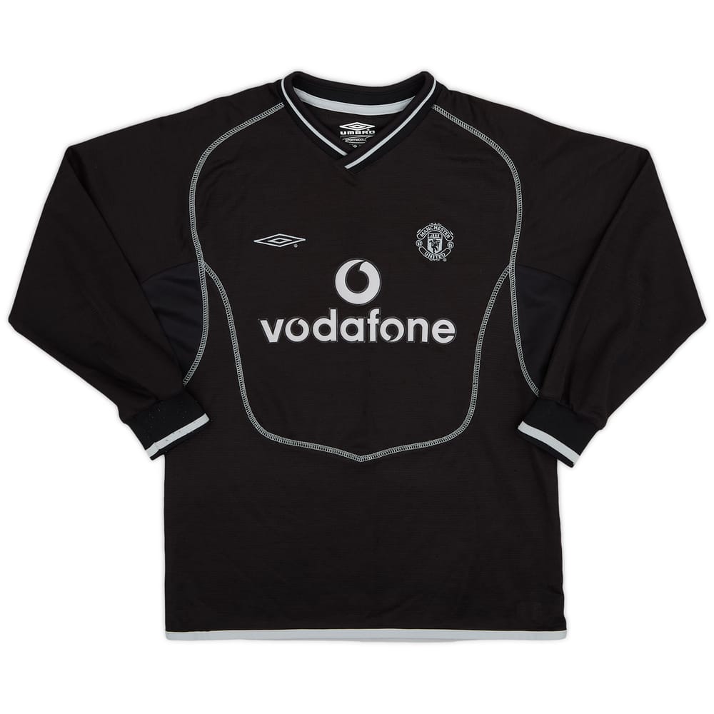 2000-02 Manchester United GK Shirt - 8/10 - (L.Boys)