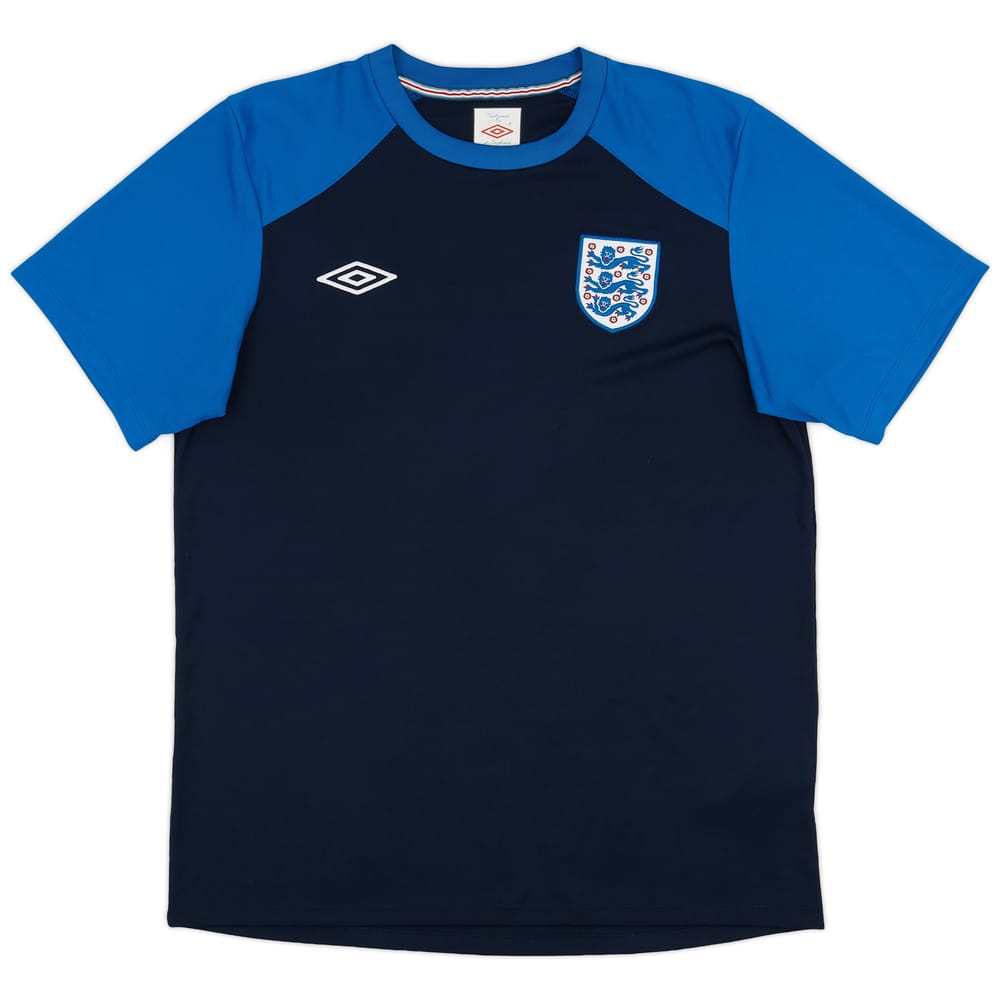 2010-11 England Umbro Training Shirt - 9/10 - (L)