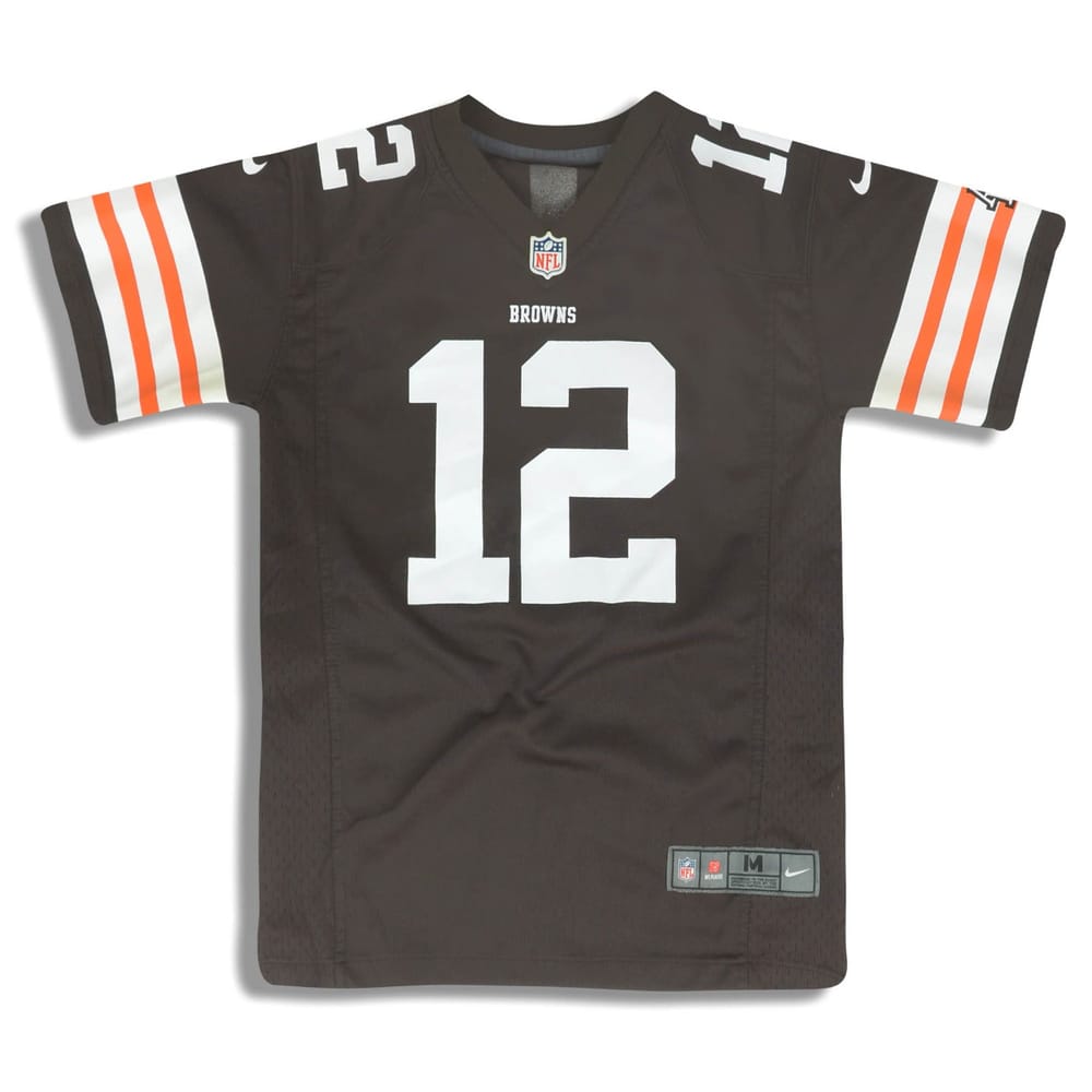 2012 Cleveland Browns McCoy #12 Nike Game Jersey (Home) Y
