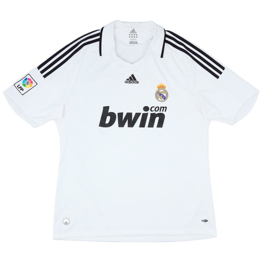 2008-09 Real Madrid Home Shirt - 5/10 - (XL)