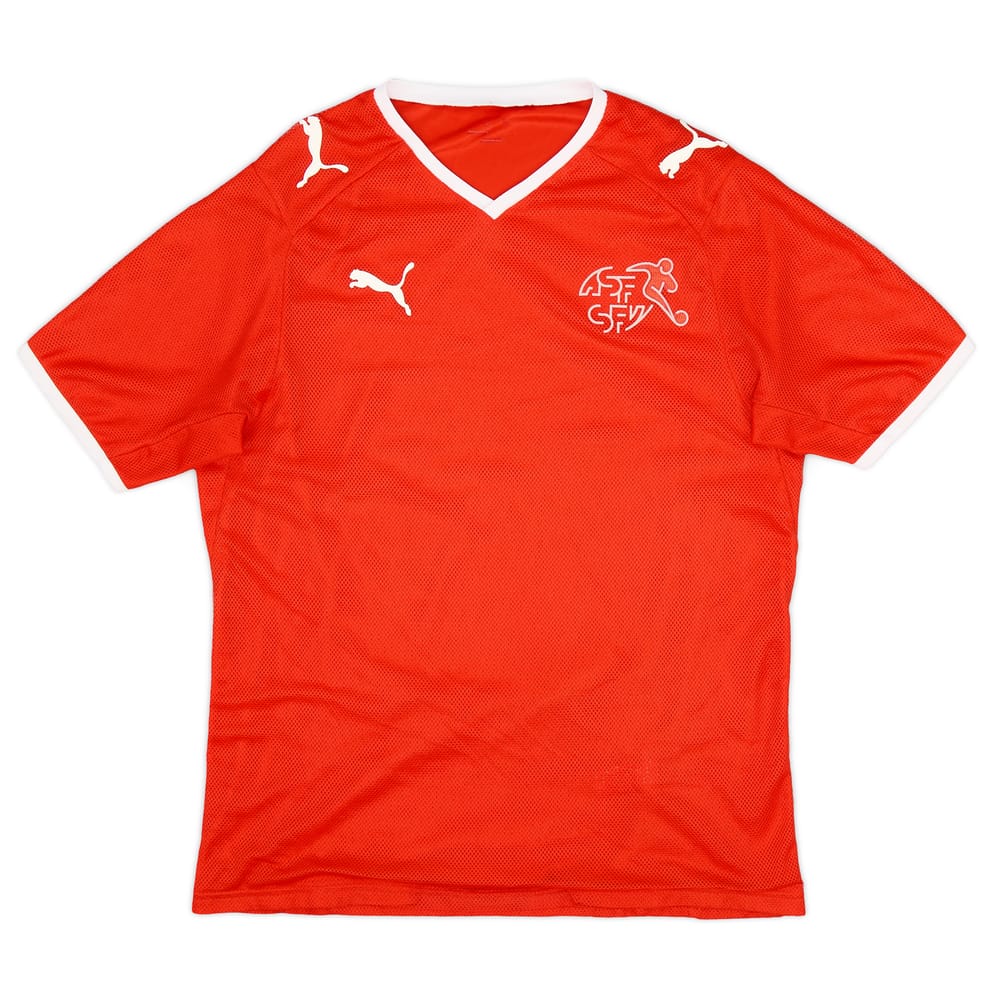 2008-10 Switzerland Home Shirt - 7/10 - (M)