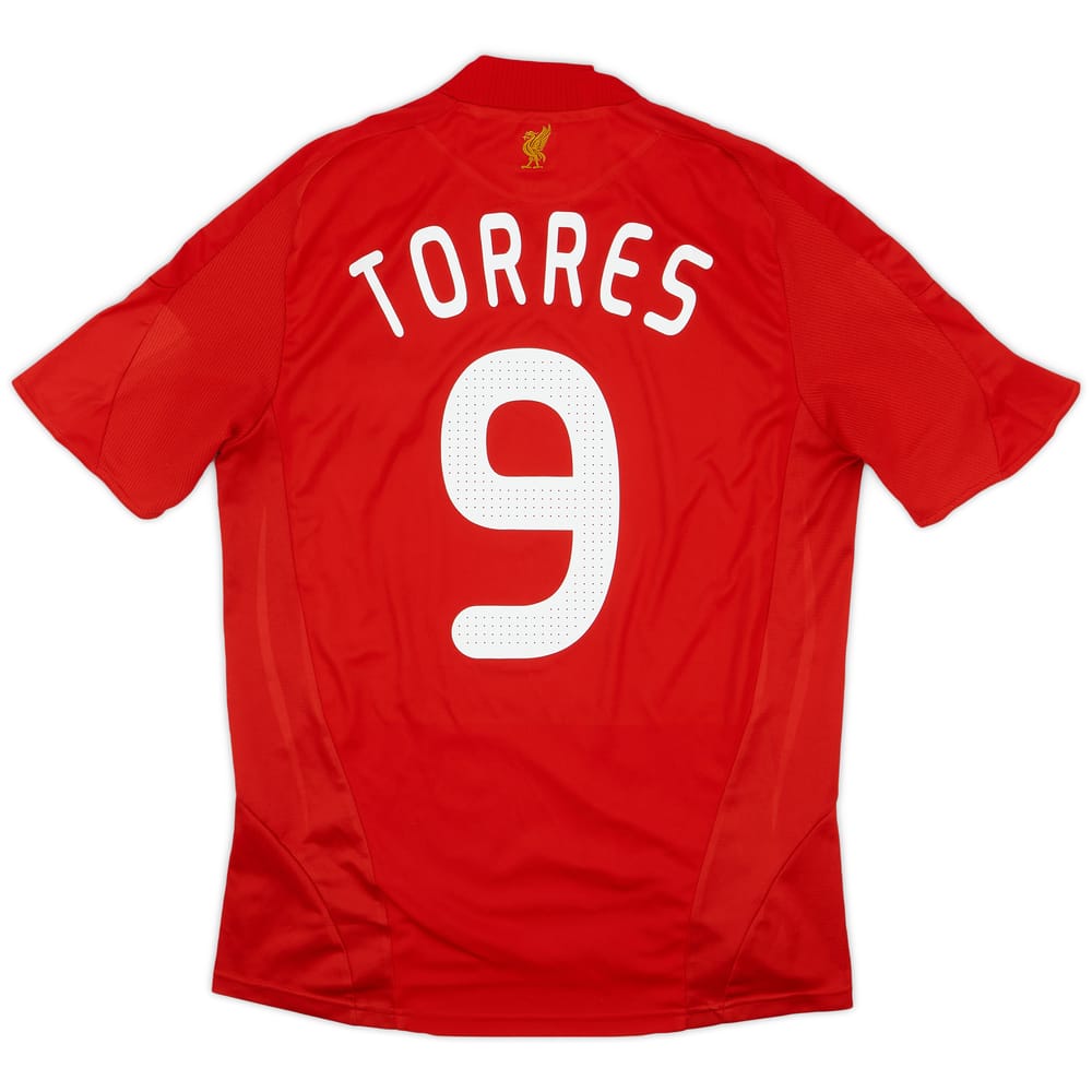 2008-10 Liverpool Home Shirt Torres #9 - 6/10 - (M)