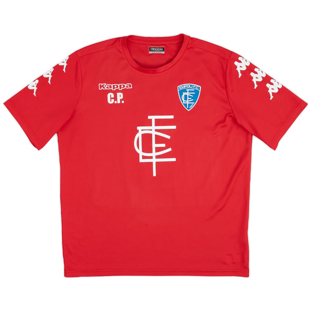 2018-19 Empoli Kappa Staff Issue Training Shirt CP - 9/10 - (L)