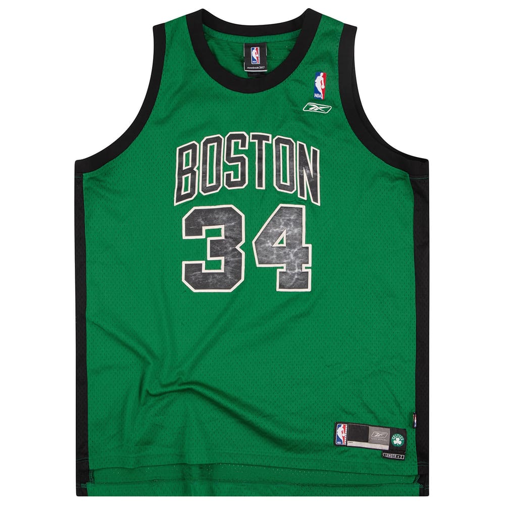 定番人気！ 2005-06 Boston Celtics Pierce #34 Reebok Swingman Jersey ウェア
