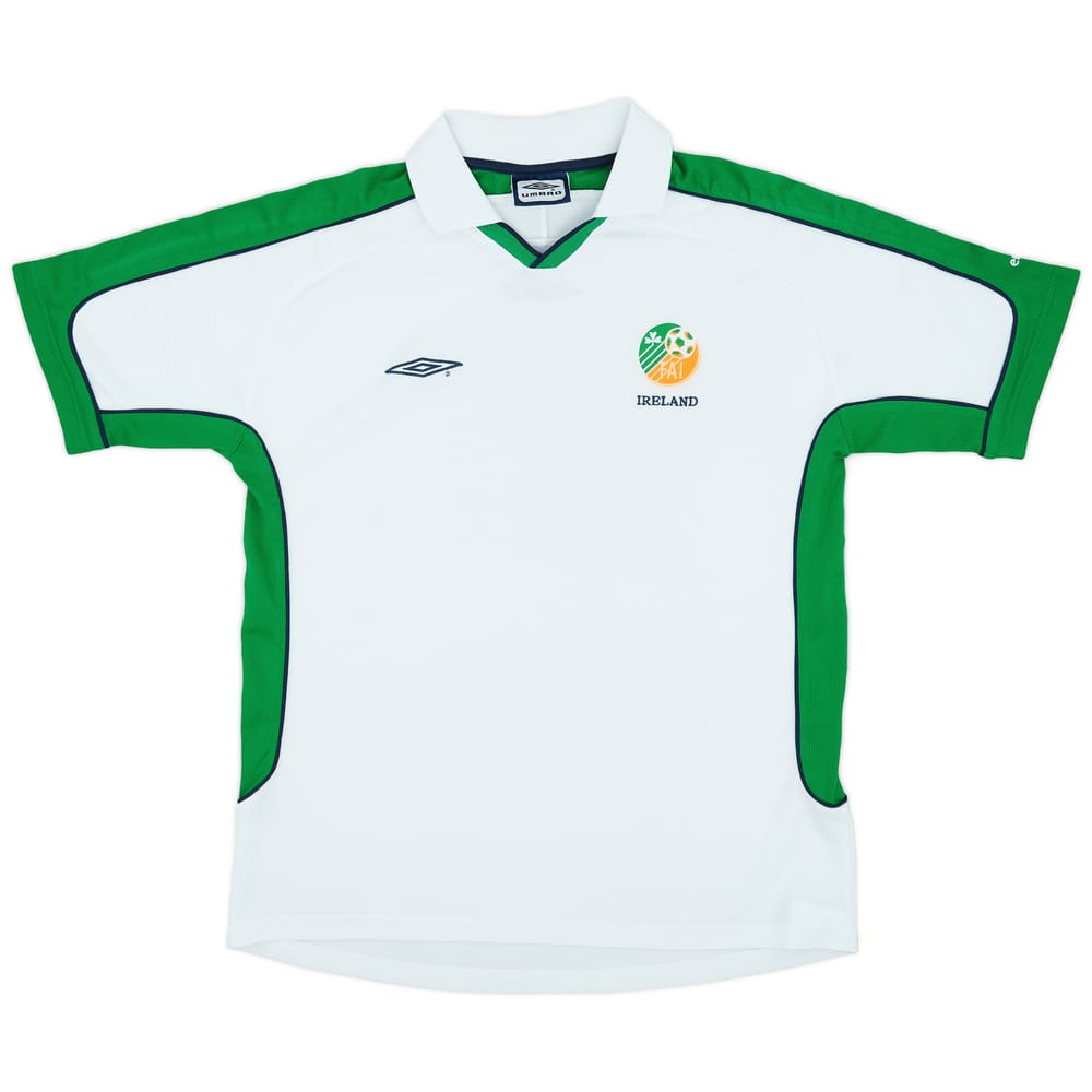 2000-01 Ireland Umbro Training Shirt - 9/10 - (L)