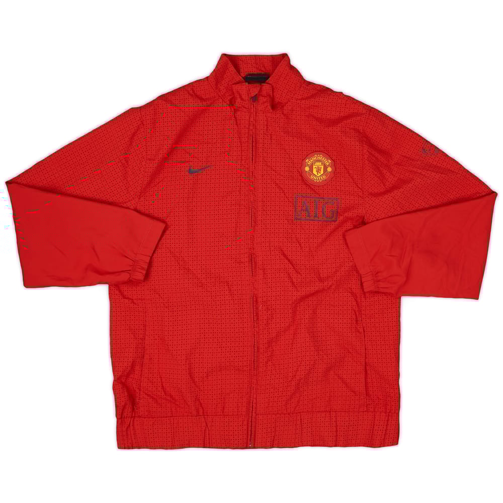 2009-10 Manchester United Nike Track Jacket - 8/10 - (XL.Boys)
