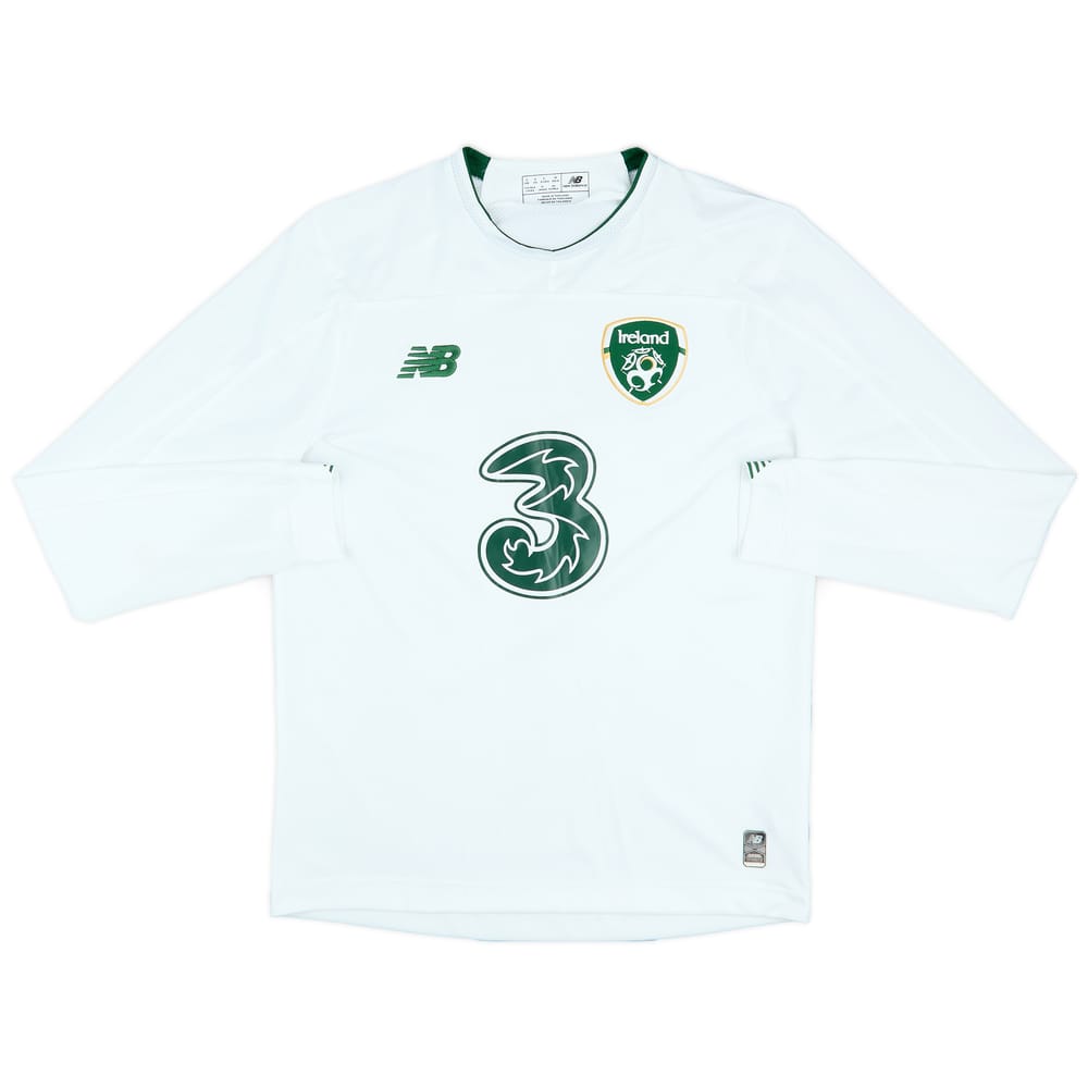2019-20 Ireland Away L/S Shirt - 9/10 - (S)