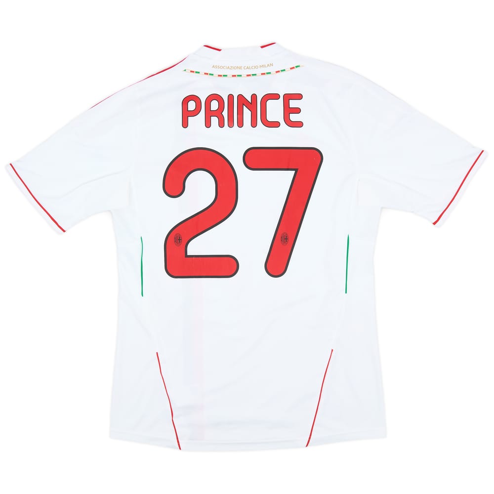 2011-12 AC Milan Away Prince #27 - 6/10 - (M)