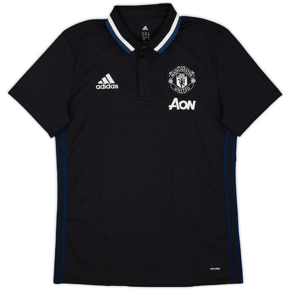 2016-17 Manchester United adidas Polo Shirt - 8/10 - (M)
