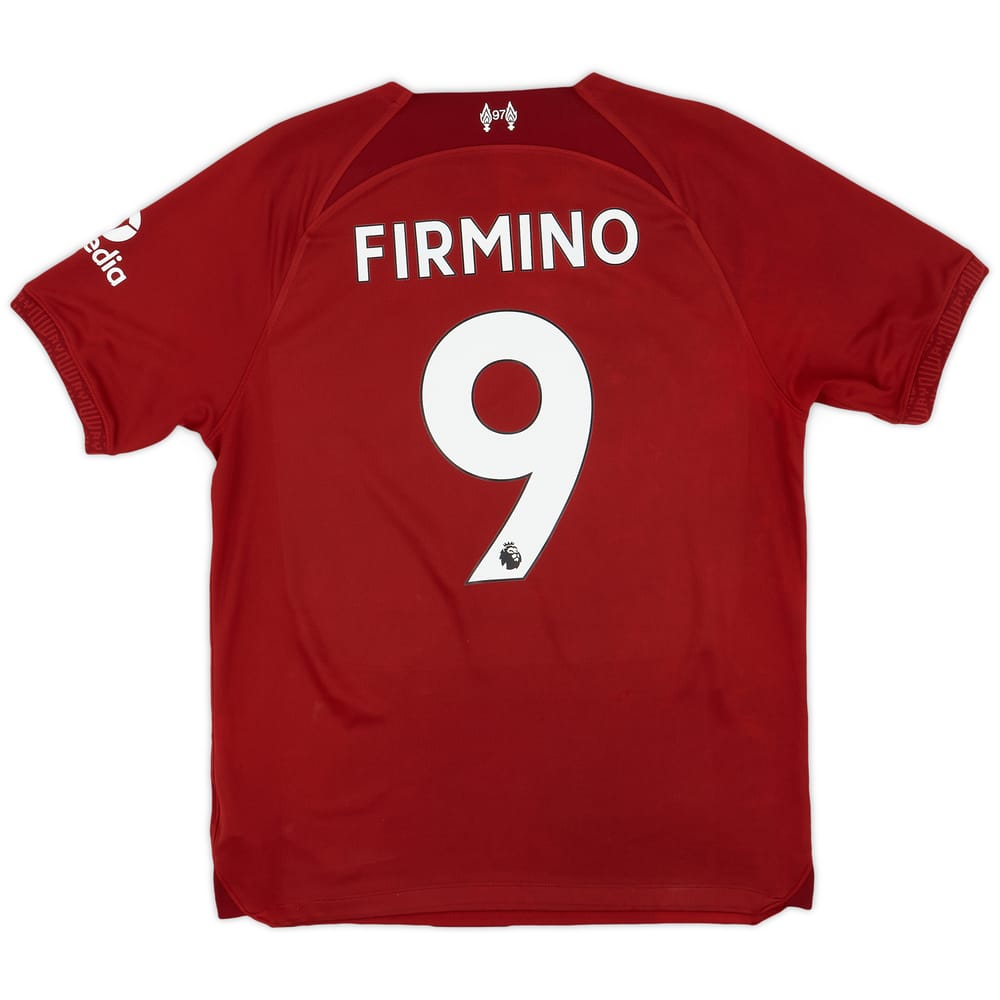 2022-23 Liverpool Home Shirt Firmino #9 - 7/10 - (M)