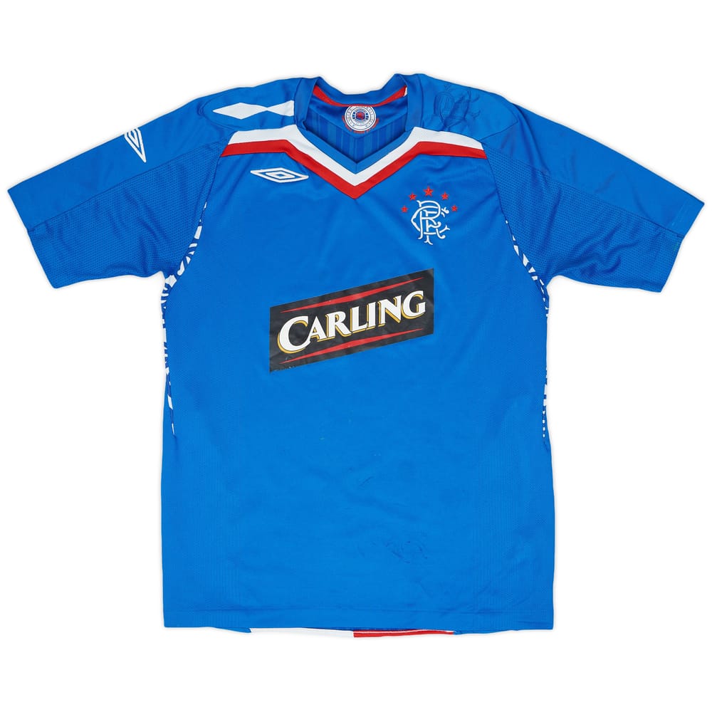 2007-08 Rangers Home Shirt - 7/10 - (M)